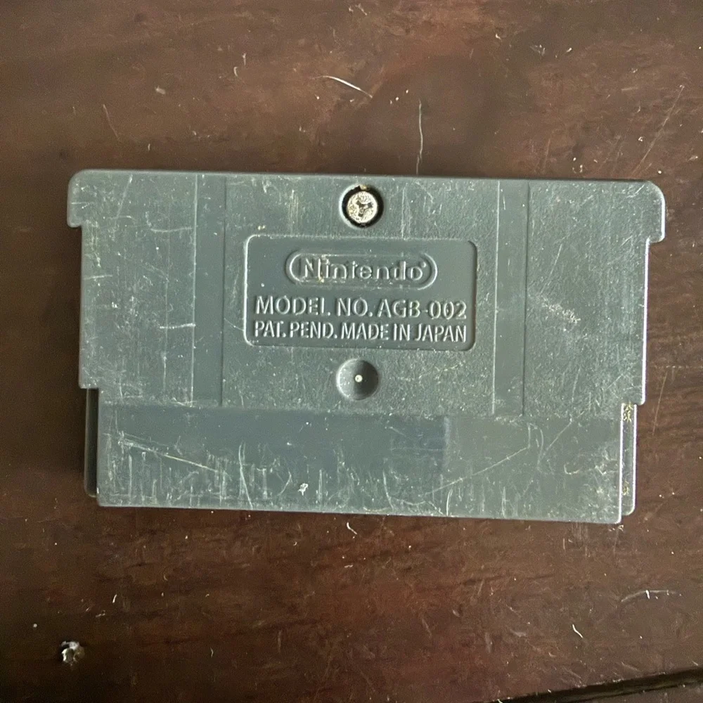SpongeBob SquarePants Lights Camera Pants Nintendo Game Boy Advance GBA Game